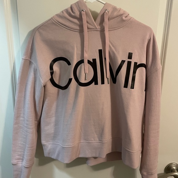 Cropped Calvin sweat shirt - Picture 1 of 2